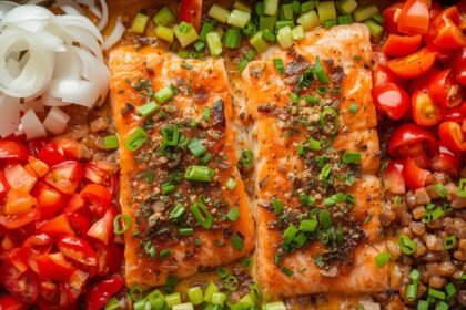 Air fryer salmon