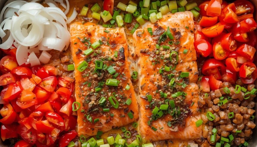 Air fryer salmon